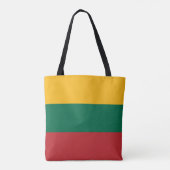 Tote Bag Drapeau Lituanie (Dos)