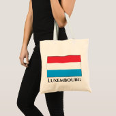Tote Bag Drapeau Luxembourg (Devant (produit))