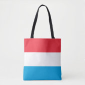 Tote Bag Drapeau Luxembourg (Devant)
