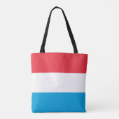 Tote Bag Drapeau Luxembourg (Dos)