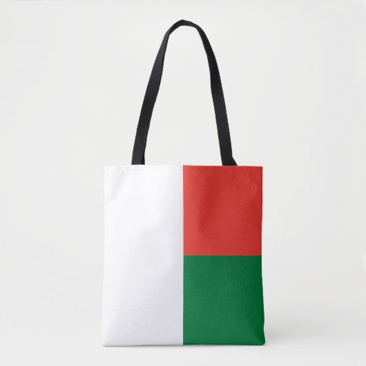 Tote Bag Drapeau Madagascar (Devant)