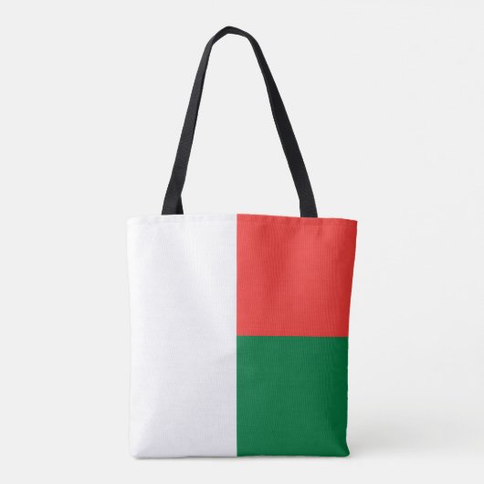 Tote Bag Drapeau malgache, Drapeau de Madagascar (Dos)