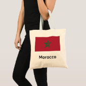 Tote Bag Drapeau Maroc (Devant (produit))