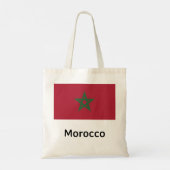 Tote Bag Drapeau Maroc (Dos)