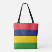 Tote Bag Drapeau mauricien (Dos)
