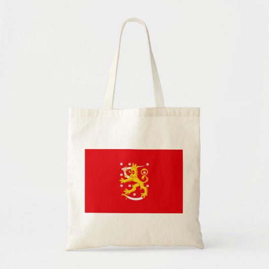 Tote Bag Drapeau médiéval de Finlande (Devant)