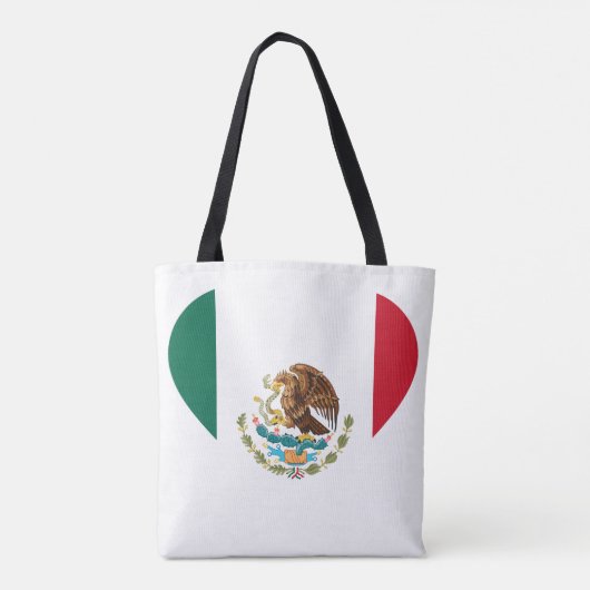 Tote Bag Drapeau mexicain (Dos)