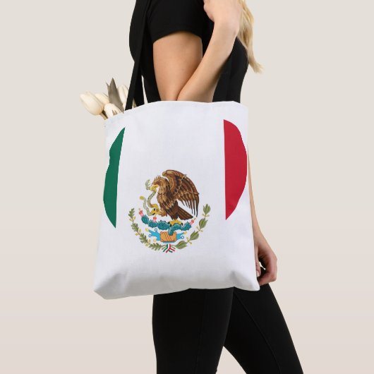 Tote Bag Drapeau mexicain (De près)