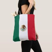 Tote Bag Drapeau mexicain (De près)
