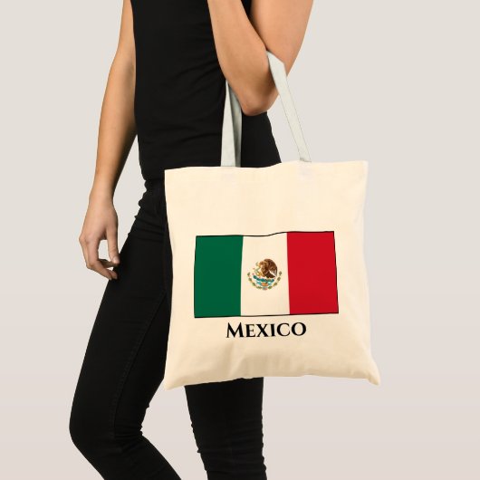 Tote Bag Drapeau mexicain (Devant (produit))