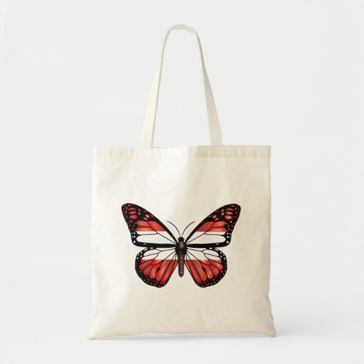 Tote Bag Drapeau monarque de papillon d'Autriche (Devant)