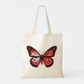 Tote Bag Drapeau monarque papillon tunisien (Dos)