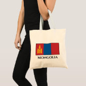 Tote Bag Drapeau mongol (Devant (produit))