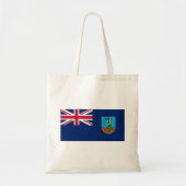 Tote Bag Drapeau Montserrat (Devant)