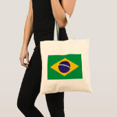 Tote Bag Drapeau national du Brésil (Devant (produit))