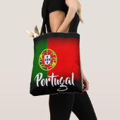 Tote Bag Drapeau noir du Portugal (De près)