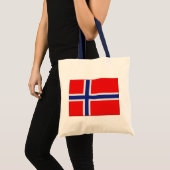 Tote Bag Drapeau norvégien (Devant (produit))