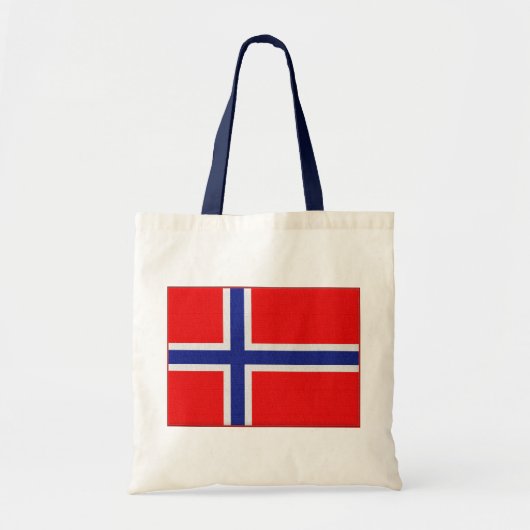 Tote Bag Drapeau norvégien (Devant)