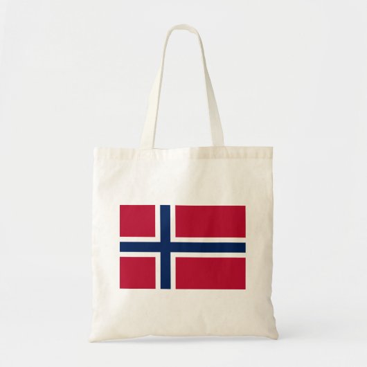 Tote Bag Drapeau norvégien (Devant)