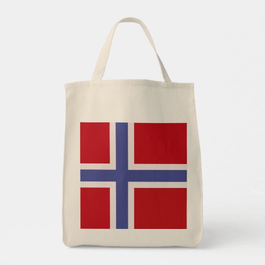 Tote Bag Drapeau norvégien (Dos)