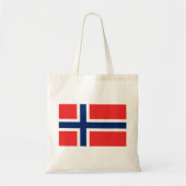 Tote Bag Drapeau norvégien (Devant)