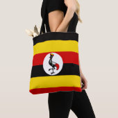 Tote Bag Drapeau ougandais, Drapeau de l'Ouganda (De près)