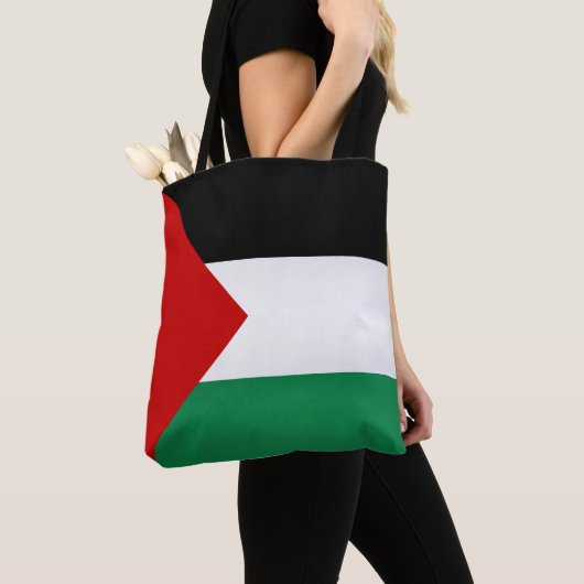 Tote Bag Drapeau palestinien Cool (De près)