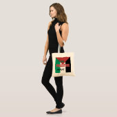 Tote Bag Drapeau palestinien libre (Devant (modèle))
