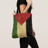 Tote Bag Drapeau palestinien Vintage (De près)