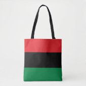Tote Bag Drapeau panafricain de l'UNIA (Devant)