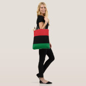Tote Bag Drapeau panafricain UNIA (Sur le modèle)
