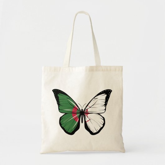 Tote Bag Drapeau papillon Algérie (Devant)