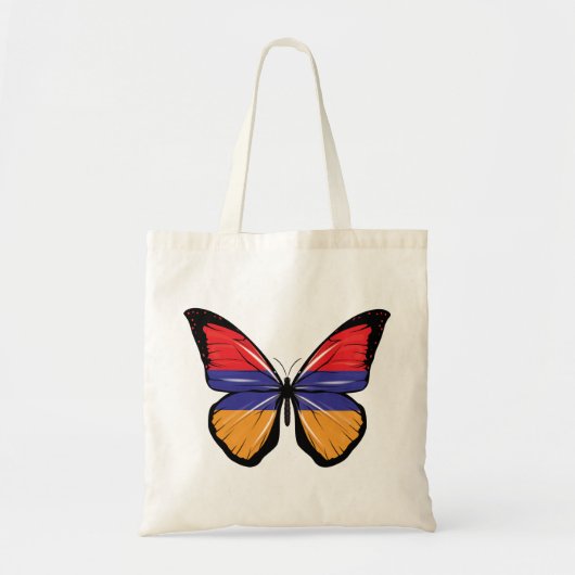 Tote Bag Drapeau papillon arménien (Devant)