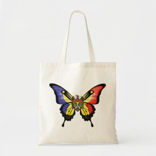 Tote Bag Drapeau papillon de Moldavie