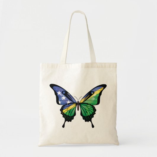 Tote Bag Drapeau Papillon de nuit des Îles Salomon (Devant)