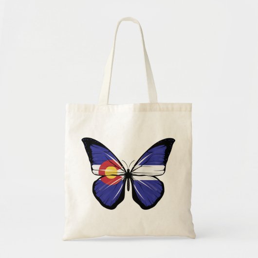 Tote Bag Drapeau papillon du Colorado (Devant)