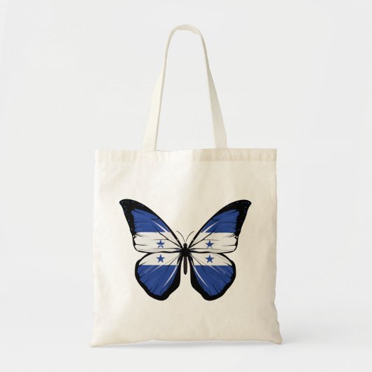 Tote Bag Drapeau papillon du Honduras (Devant)
