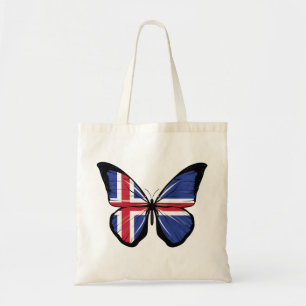 Tote Bag Drapeau papillon islandais