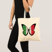 Tote Bag Drapeau papillon italien (Devant (produit))