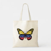 Tote Bag Drapeau Papillon Monarque Colombie (Dos)