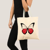 Tote Bag Drapeau papillon polonais (Devant (produit))