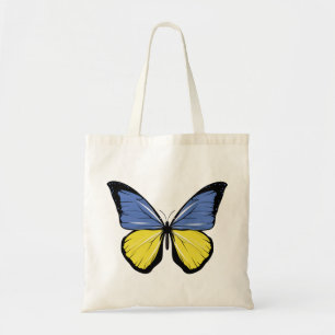 Tote Bag Drapeau papillon ukrainien