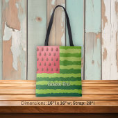 Tote Bag Drapeau Pastèque