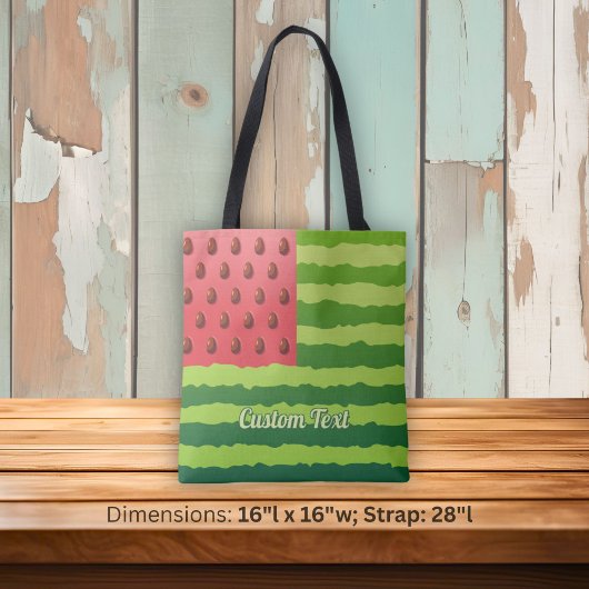 Tote Bag Drapeau Pastèque