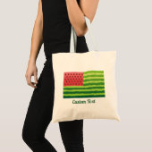 Tote Bag Drapeau Pastèque (Devant (produit))