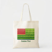 Tote Bag Drapeau Pastèque (Devant)