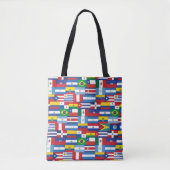 Tote Bag Drapeau patrimonial hispanique Fourre-tout (Devant)