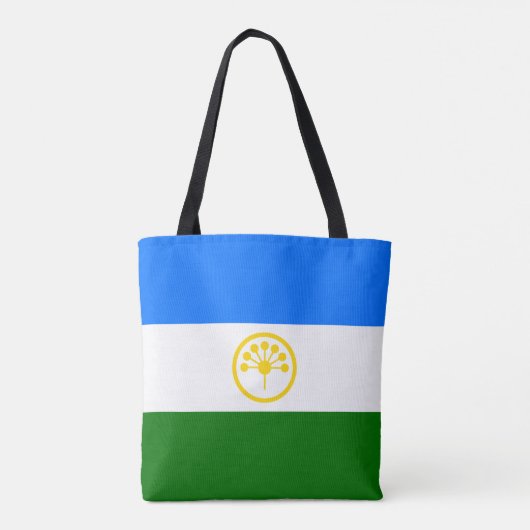 Tote Bag Drapeau patriotique Bachkortostan (Dos)