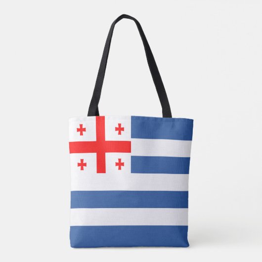 Tote Bag Drapeau patriotique d'Adjara (Dos)