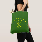 Tote Bag Drapeau patriotique d'Adyguée (De près)